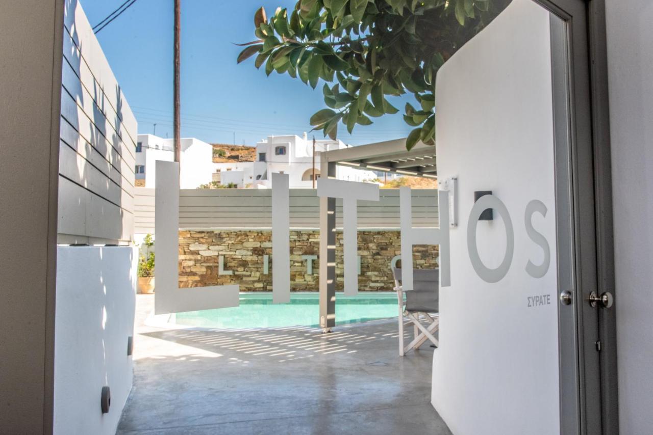 Lithos Luxury Suites Tinos Екстер'єр фото