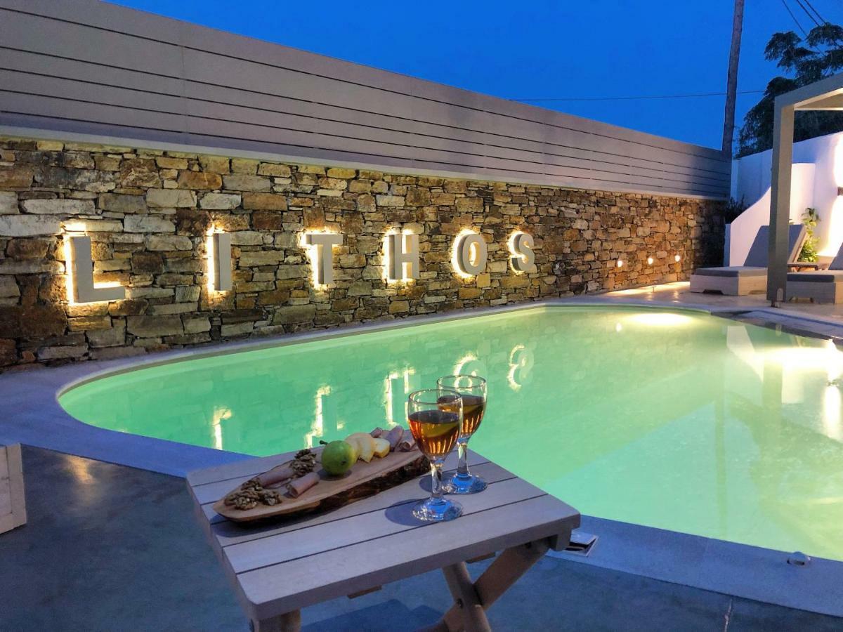 Lithos Luxury Suites Tinos Екстер'єр фото