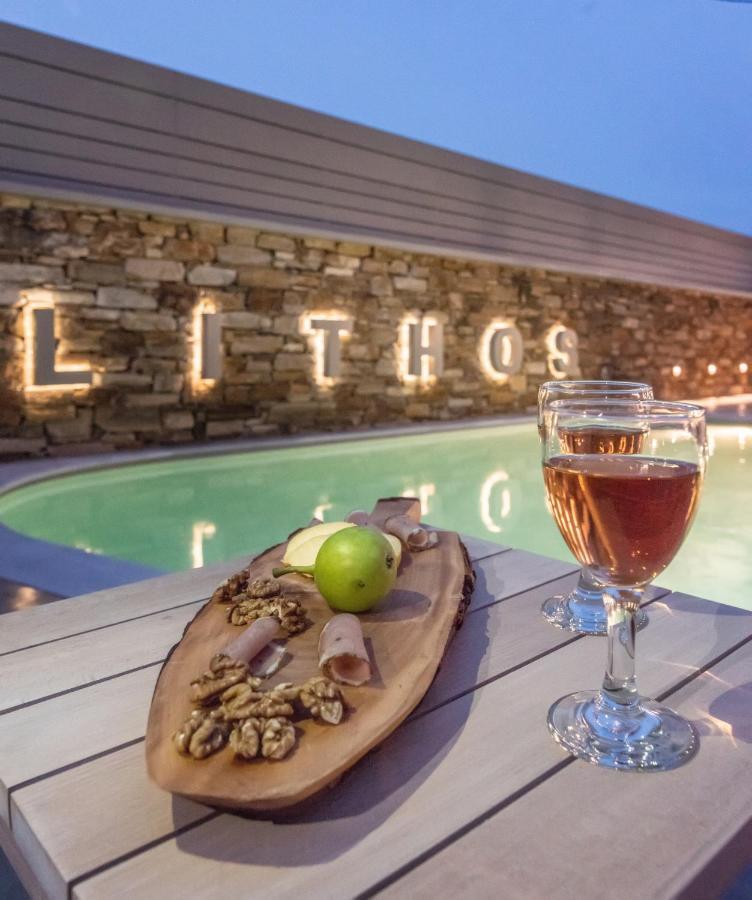 Lithos Luxury Suites Tinos Екстер'єр фото