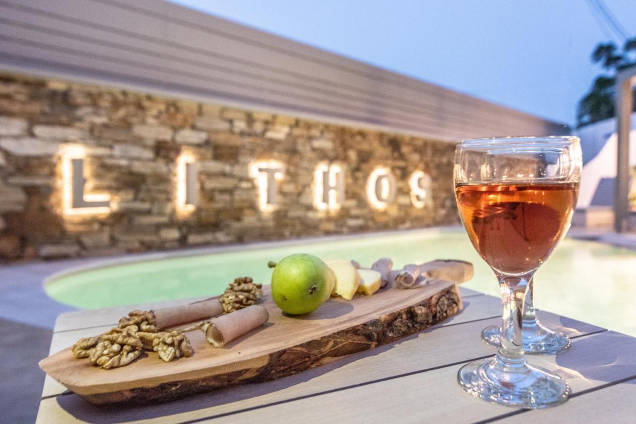 Lithos Luxury Suites Tinos Екстер'єр фото