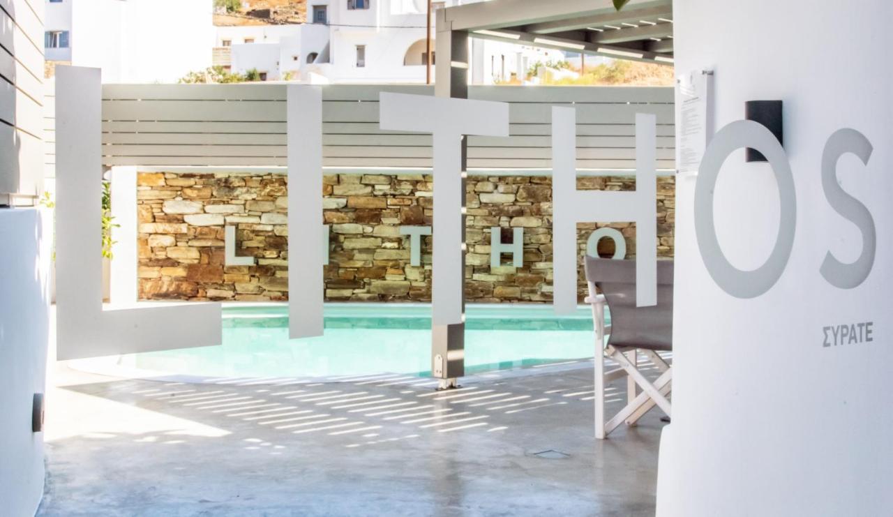 Lithos Luxury Suites Tinos Екстер'єр фото